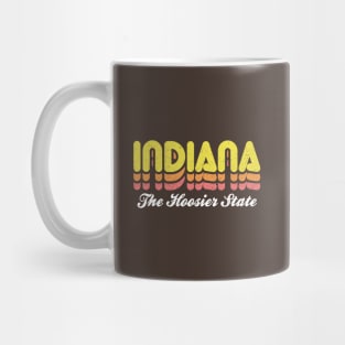 Indiana The Hoosier State Mug